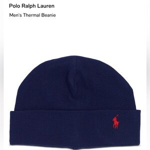 Polo by Ralph Lauren Dark Blue Knit Beanie